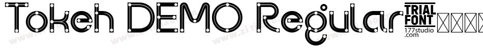 Tokeh DEMO Regular字体转换